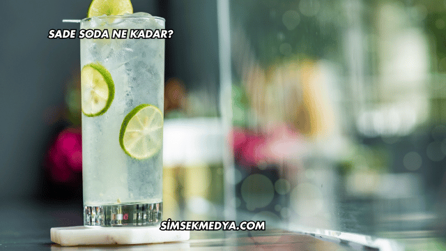 Sade Soda Ne Kadar?