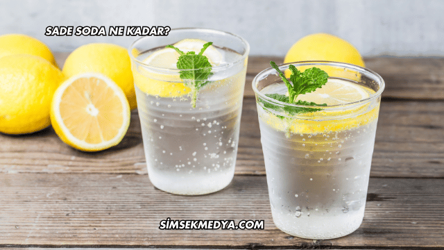 Sade Soda Ne Kadar?