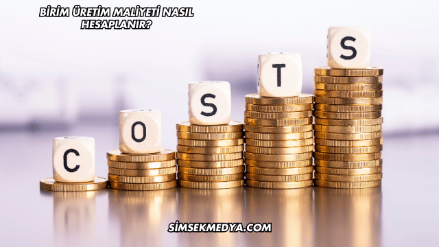 Birim Üretim Maliyeti Nasıl Hesaplanır?